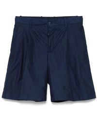 Lardini X Tommy Hilfiger - Crinckled Shorts - Lyst