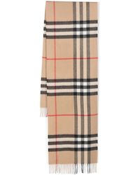 Burberry - Scarf Cashmere - Lyst
