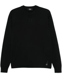 Fendi - Ff-Embossed Sweater - Lyst