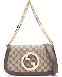 Gucci - Neutrals Shoulder Bags - Lyst