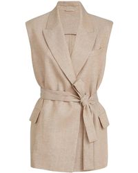 Brunello Cucinelli - Neutrals Jackets - Lyst