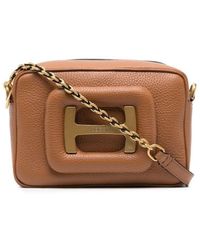 Camel in Brown Save 19% Hogan Leather Bags. Womens Shoulder bags Hogan Shoulder bags 