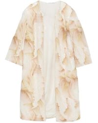 DE SANTIS - Sequin-Embellished Coat - Lyst