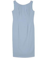 Fely Campo - Bow-Detailed Midi Dress - Lyst
