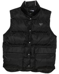 Prada - Re-Nylon Padded Gilet - Lyst