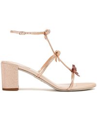 Rene Caovilla - Caterina Crystal-Embellished Sandals - Lyst