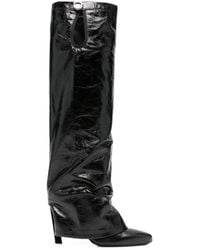 The Attico - Leather Boots - Lyst