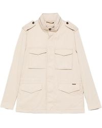 Moorer - Denver Buttoned Pocketed Jacket - Lyst