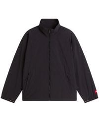 The North Face - Tnf Box Logo-Patch Zip-Up Jacket - Lyst