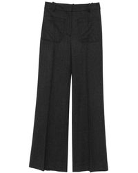 Victoria Beckham - Wide Trousers - Lyst