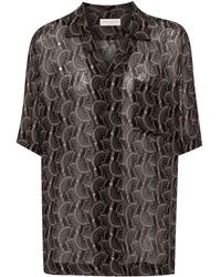 Dries Van Noten - Sequins And Bead Embellished Shirt - Lyst