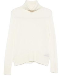 Aragona - Roll-Neck Ribbed-Trim Sweater - Lyst