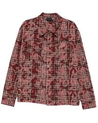 Daily Paper - Check-Pattern Washed-Effect Shirt - Lyst