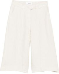 Lardini - Wide-Leg Tailored Shorts - Lyst
