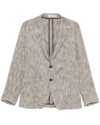 Tagliatore - Textured Two-Button Blazer - Lyst