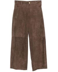 Max Mara - Leather Pant - Lyst