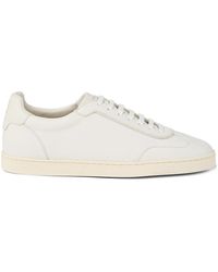 Brunello Cucinelli - Leather Sneakers - Lyst