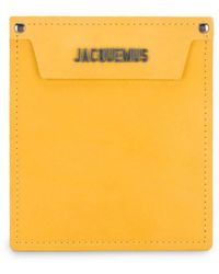 Jacquemus Pocket Insert Cardholder - Yellow