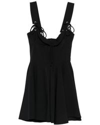 LES FILLES D'EVA - Tied-Straps Mini Dress - Lyst