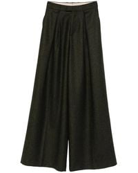Berwich - Pleated-Details Trousers - Lyst