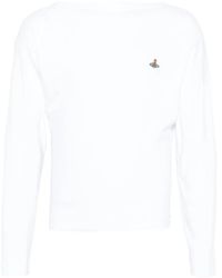 Vivienne Westwood - Orb-Embellished Cotton T-Shirt - Lyst