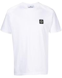 Stone Island - Logo T-shirt - Lyst