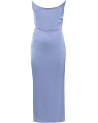 Alex Perry - Corset-Style Strapless Dress - Lyst
