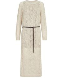 Brunello Cucinelli - Open-Knit Mohair-Blend Dress - Lyst