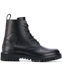 valentino garavani always military boots