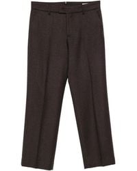 Berwich - Pressed-Crease Belt-Loop Trousers - Lyst