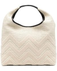 Missoni - Neutrals Tote Bags - Lyst