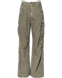 R13 - Garment-Dyed Cotton Trousers - Lyst