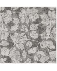 Brunello Cucinelli - Floral-Print Silk Scarf - Lyst