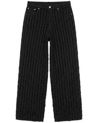 Haikure - Bethany Frayed-Stripe Jeans - Lyst