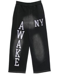 Awake Couture - Letter Appliqués Trousers - Lyst