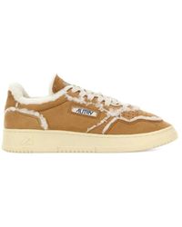 Autry - Medalist Mutton Suede Sneakers - Lyst