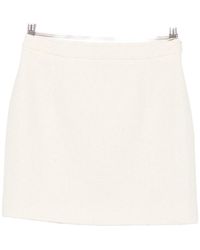 Alessandra Rich - Bouclé-Knit Mini Skirt - Lyst