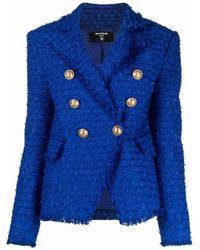 Balmain Double-Breasted Blazers for Women - Up to 39% off | Lyst