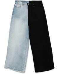 Vetements - Contrast-Panel Jeans - Lyst