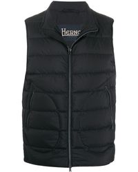 Herno - Zipped Gilet Jacket - Lyst