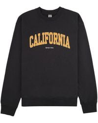 Sporty & Rich - California Cotton Sweatshirt - Lyst