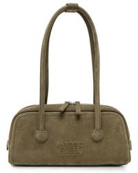 Marge Sherwood - Soft Boston Ew Suede Shoulder Bag - Lyst