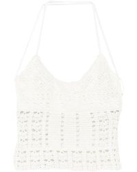 Frankie's Bikinis - X Jennie Nari Crochet Halterneck Tankini - Lyst
