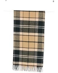 Barbour - Deanna Tartan Fringed Scarf - Lyst