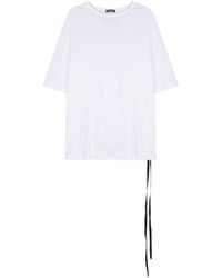 Ann Demeulemeester - Logo-Print Cotton T-Shirt - Lyst