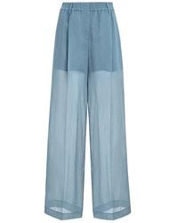 Brunello Cucinelli - Trousers - Lyst