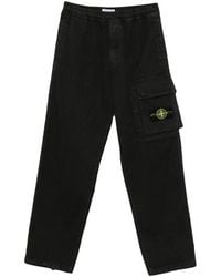 Stone Island - 3100033 Old Effect Trousers - Lyst
