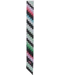 Missoni - Zigzag-Print Skinny Scarf - Lyst