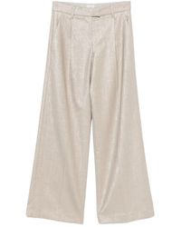 Brunello Cucinelli - Neutrals Trousers - Lyst