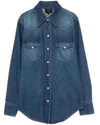 A.P.C. - 'Western' Shirt - Lyst